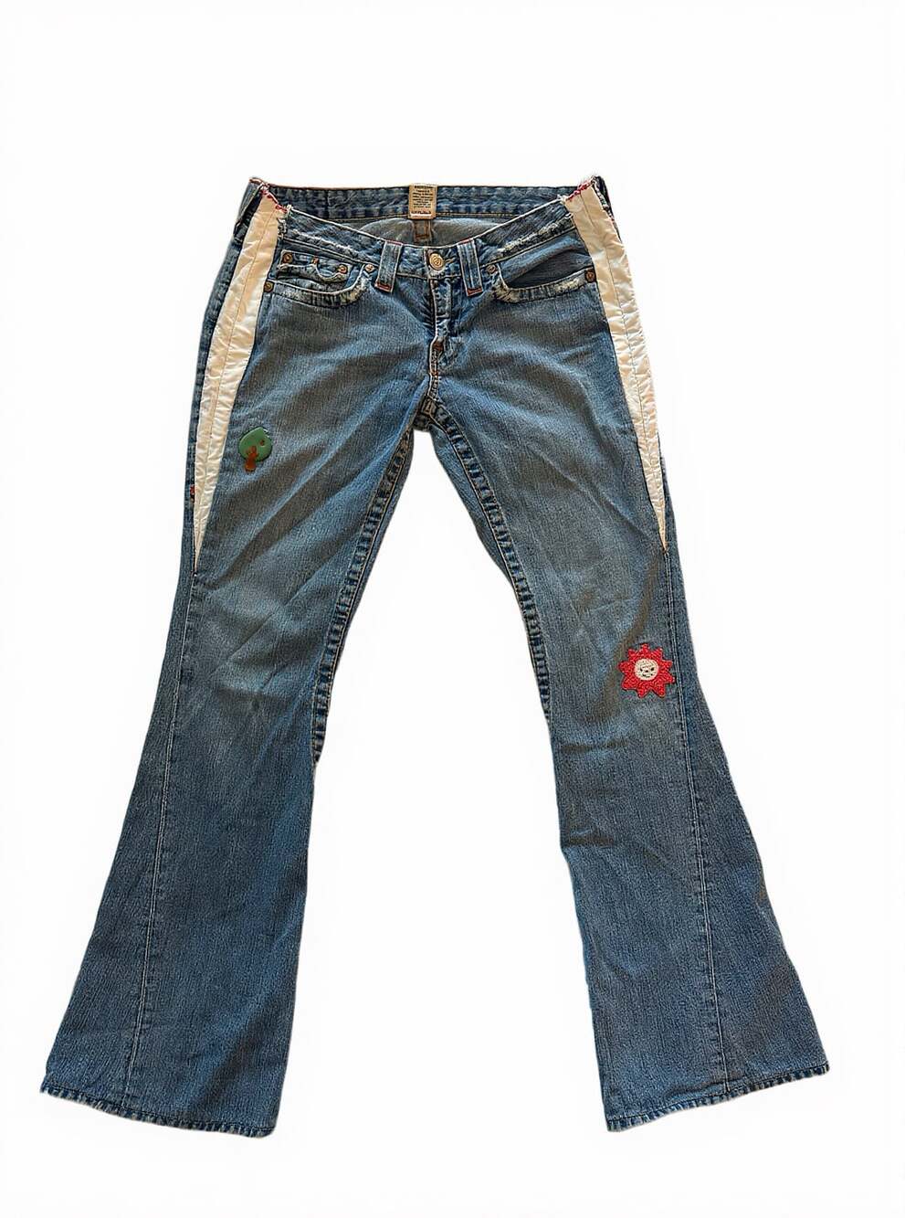 Extremely Rare Y2K Custom True Religion Flare Jeans Size 29
